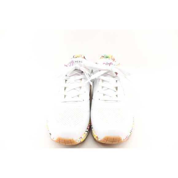 Skechers Street Uno Loving Love White/Multi Color Sneakers Shoes Womens SZ 10 US - Picture 3 of 8